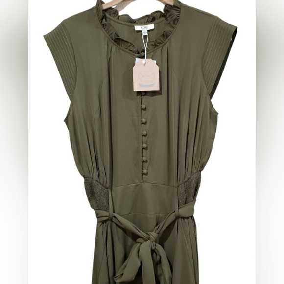 Kori Wide Leg Jumpsuit W/ Open Side Seams - Picture 2 of 5